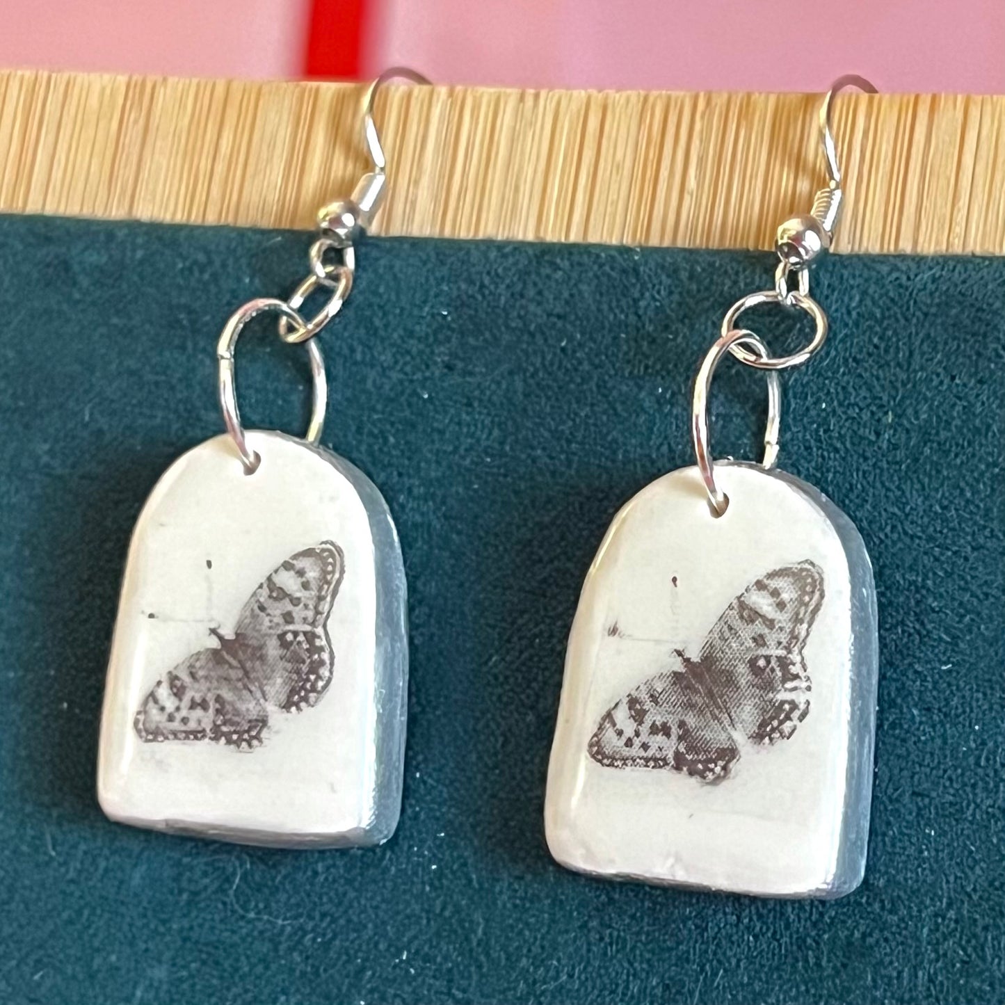 Monochrome Butterfly Earrings | Y2K Fairycore Jewelry | The Olive Universe