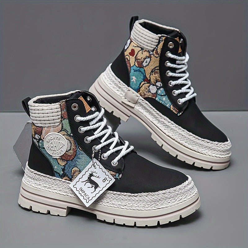 'carried on teddies' bear embroidered boots