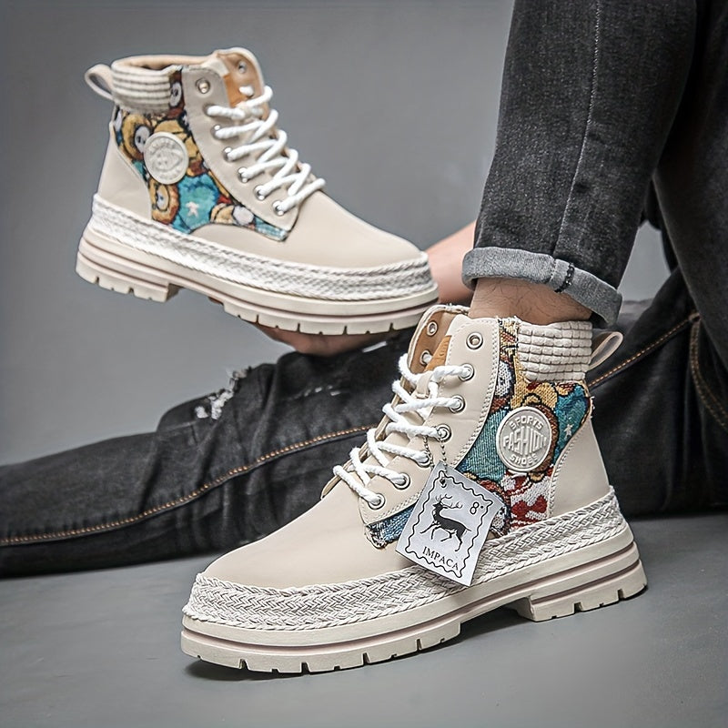 'carried on teddies' bear embroidered boots