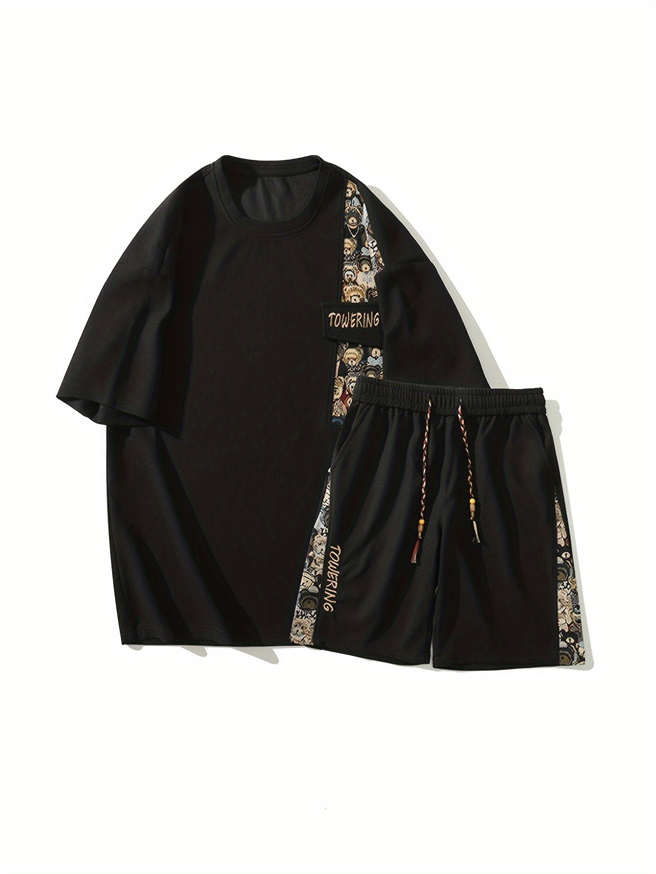'bringin the bears along' teddy embroidered fit set