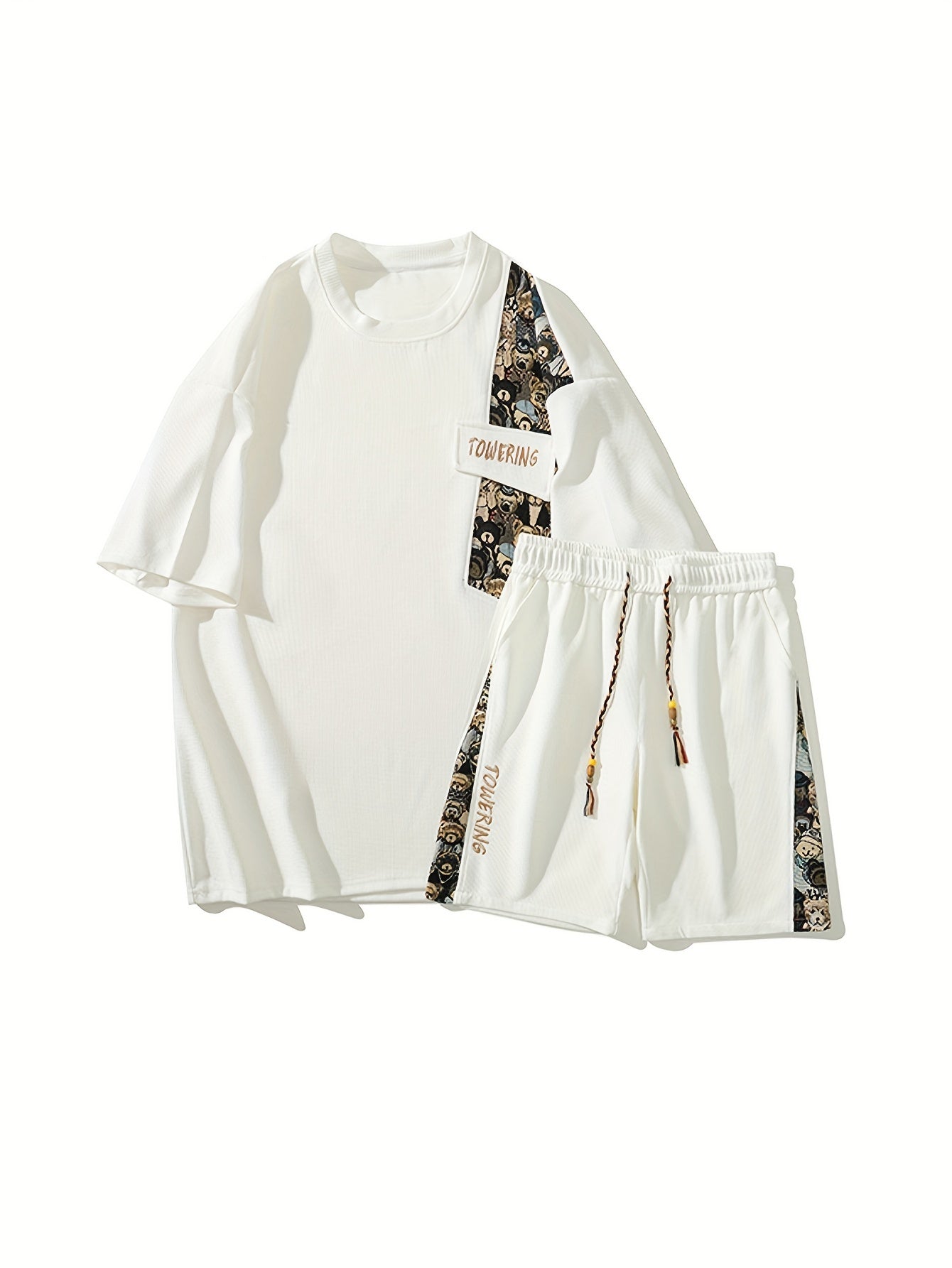 'bringin the bears along' teddy embroidered fit set