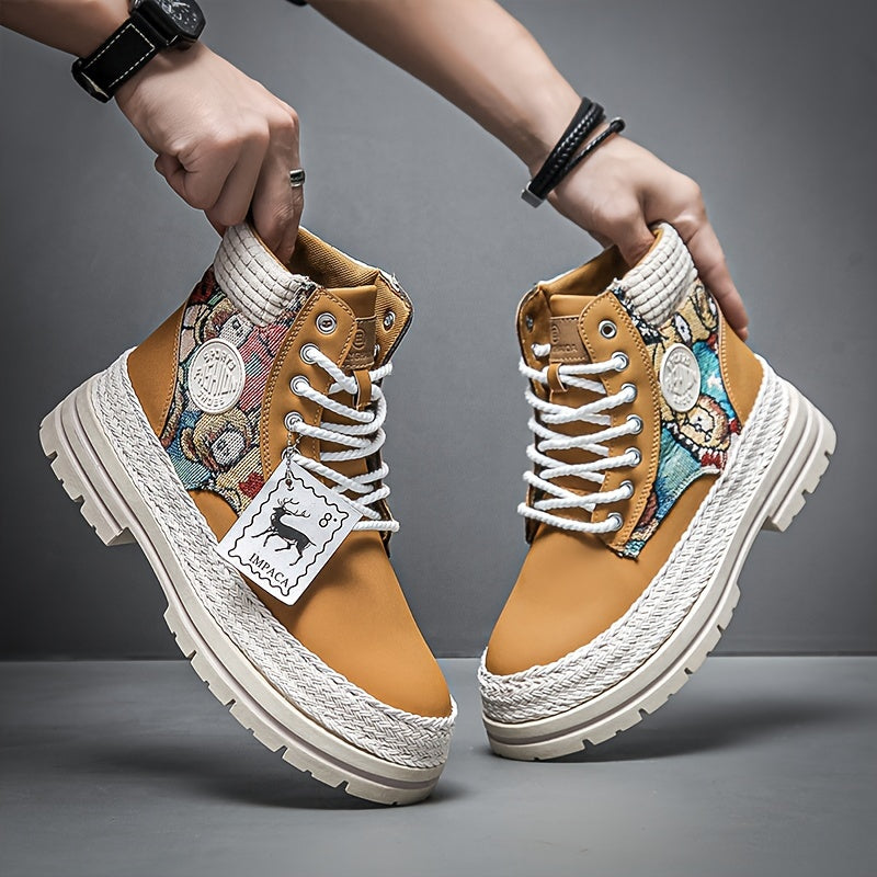 'carried on teddies' bear embroidered boots