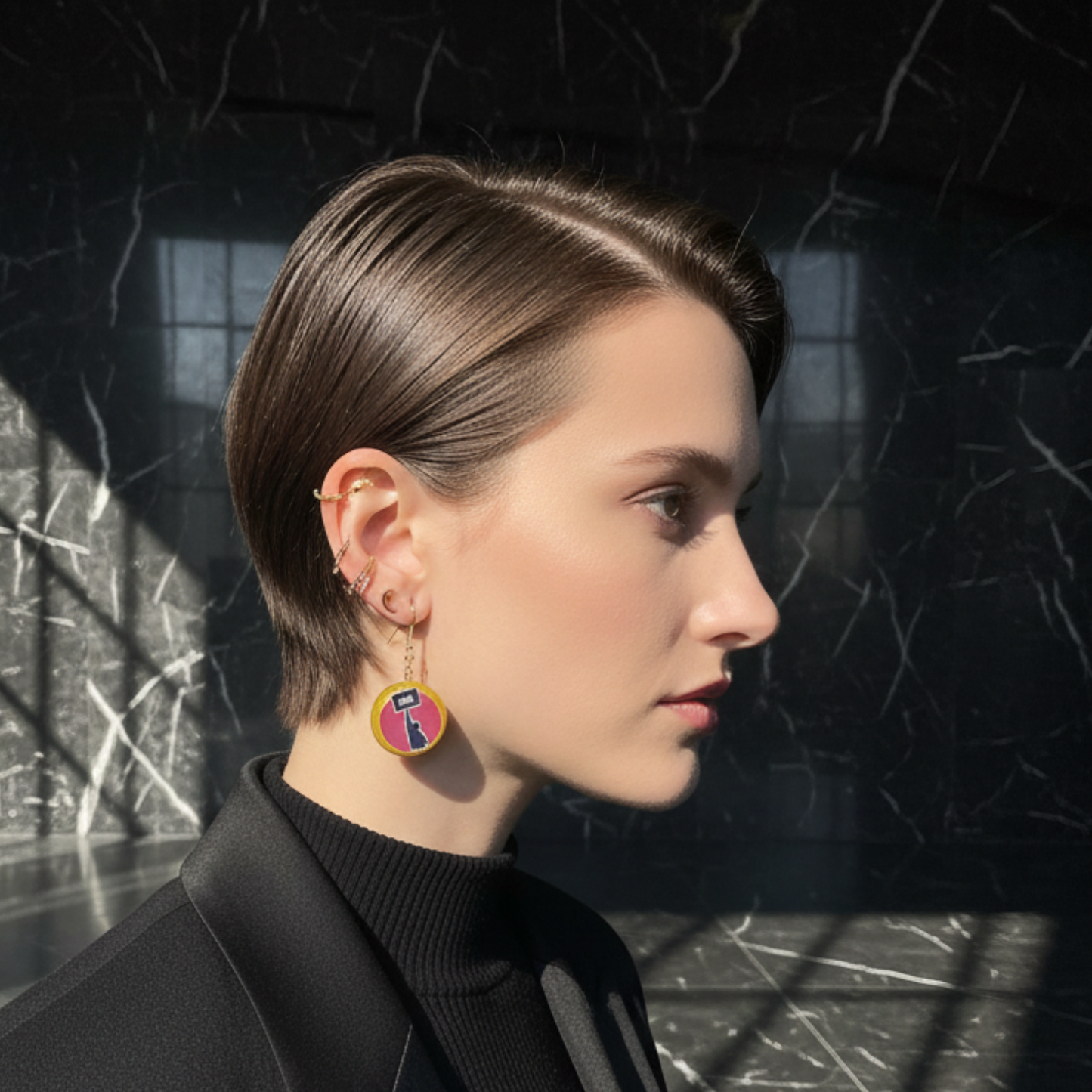 Love Sign Protest Earrings