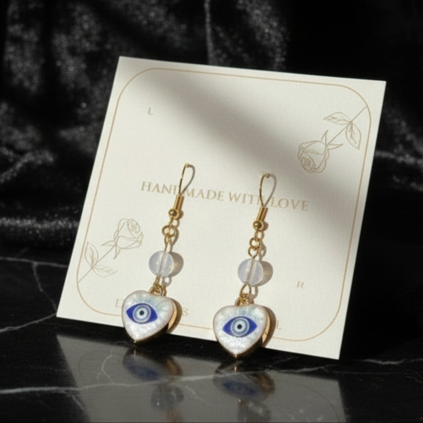 Opal Eyes | Authentic Stone Statement Earrings