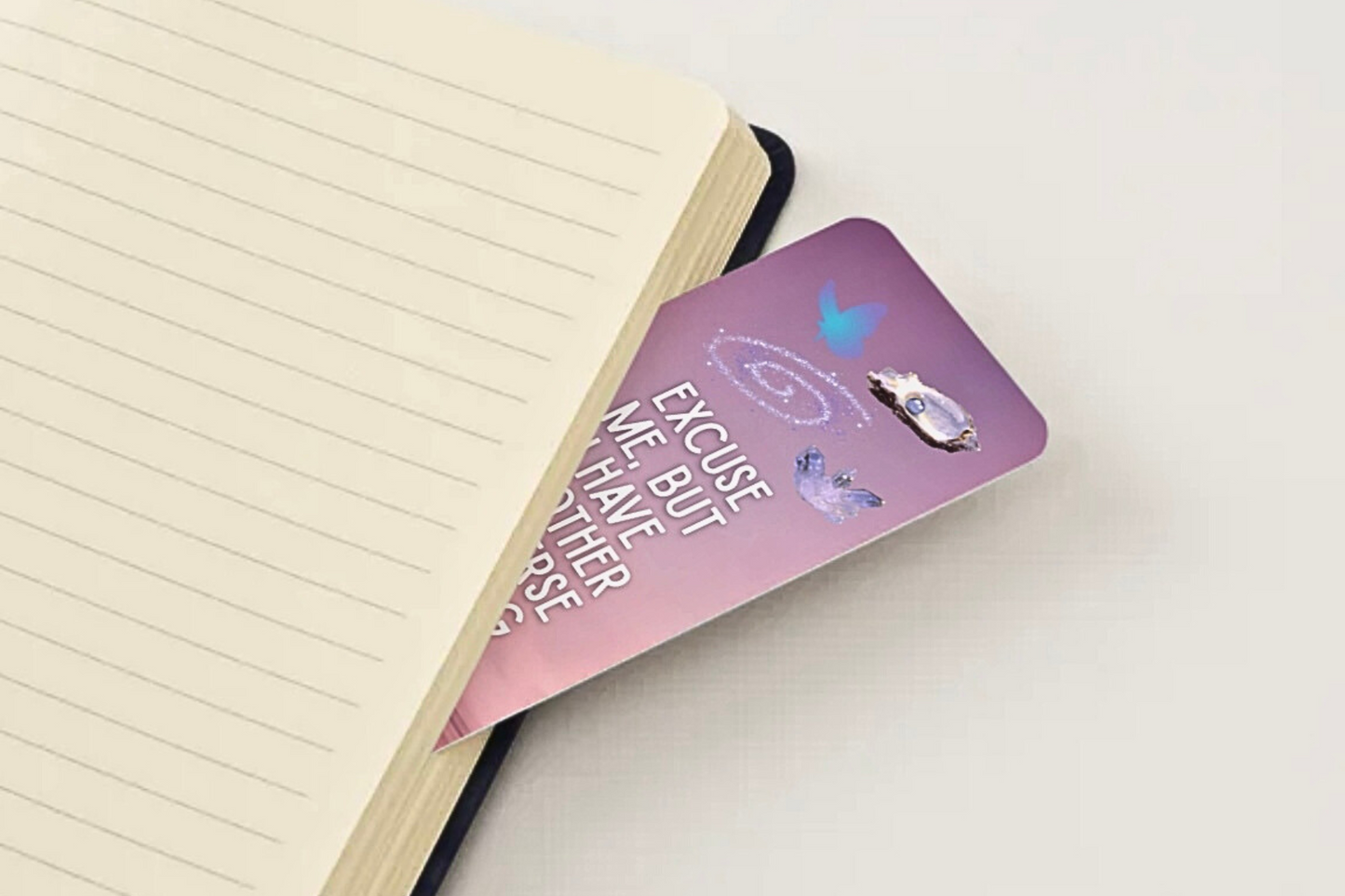 Mystical Mermaid Ocean Bookmark (Double-sided)