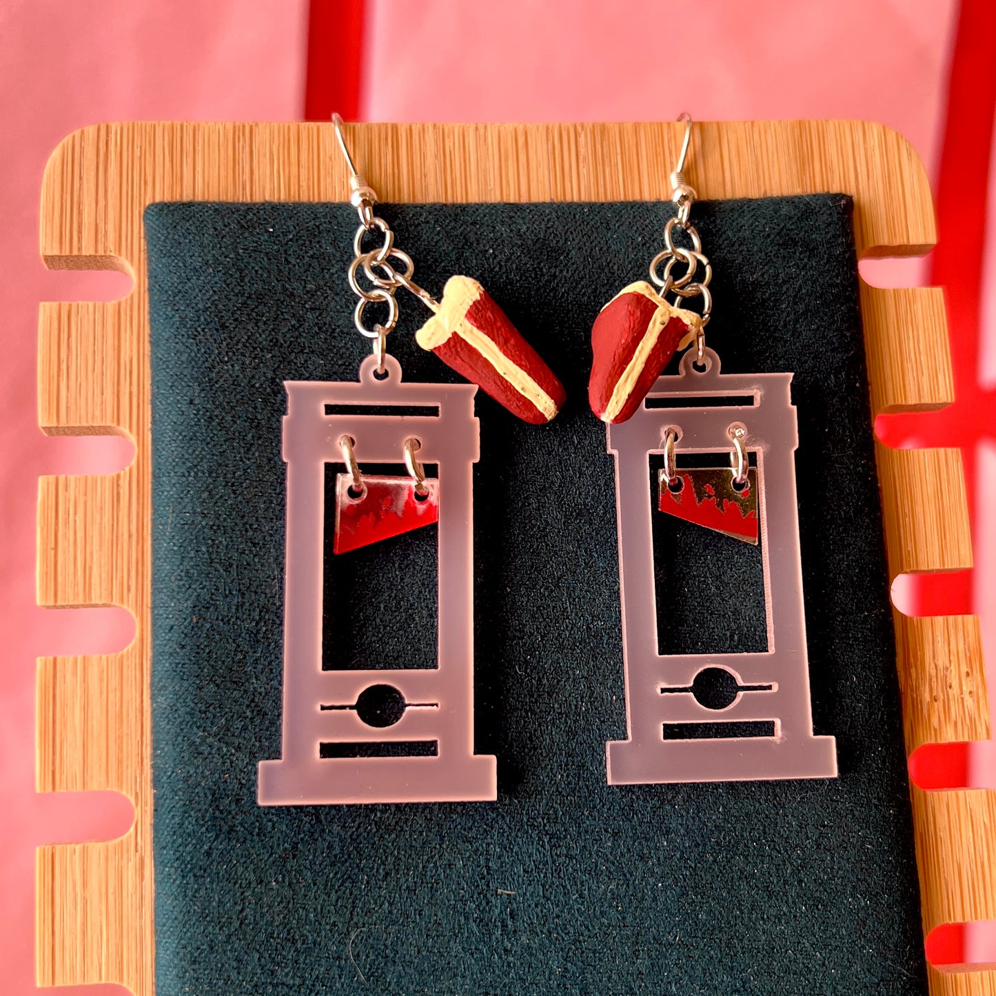 “Let Them Eat Cake” Revolutionary Earrings