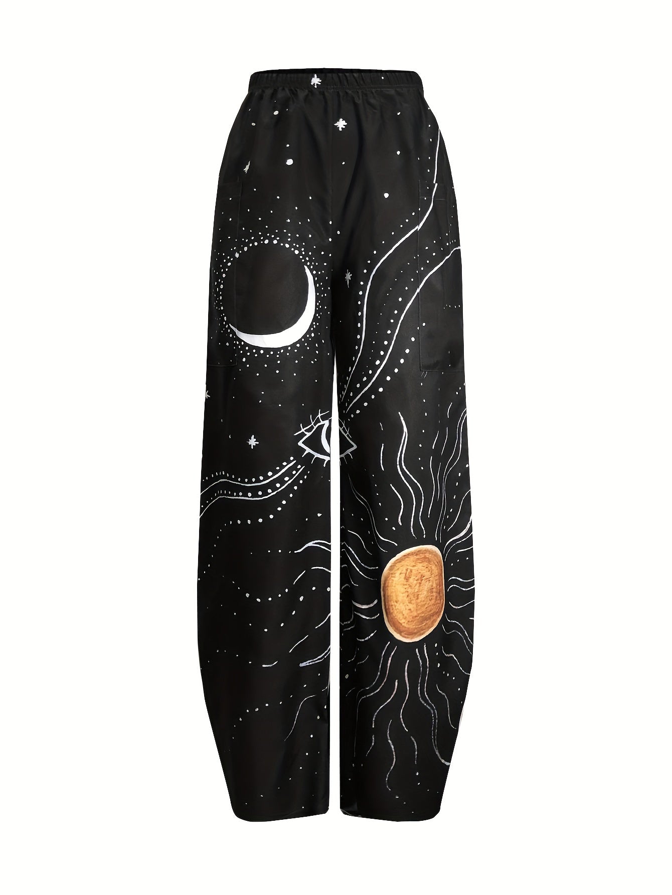 'sun and moon celestial dance' pair