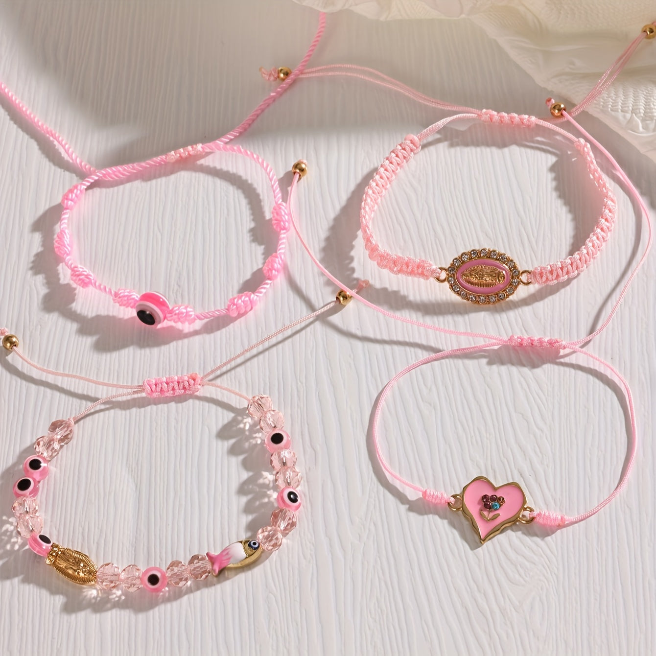 divinely charmed wrist adornment bracelet set