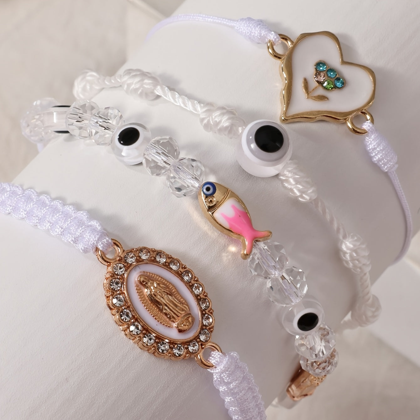 divinely charmed wrist adornment bracelet set