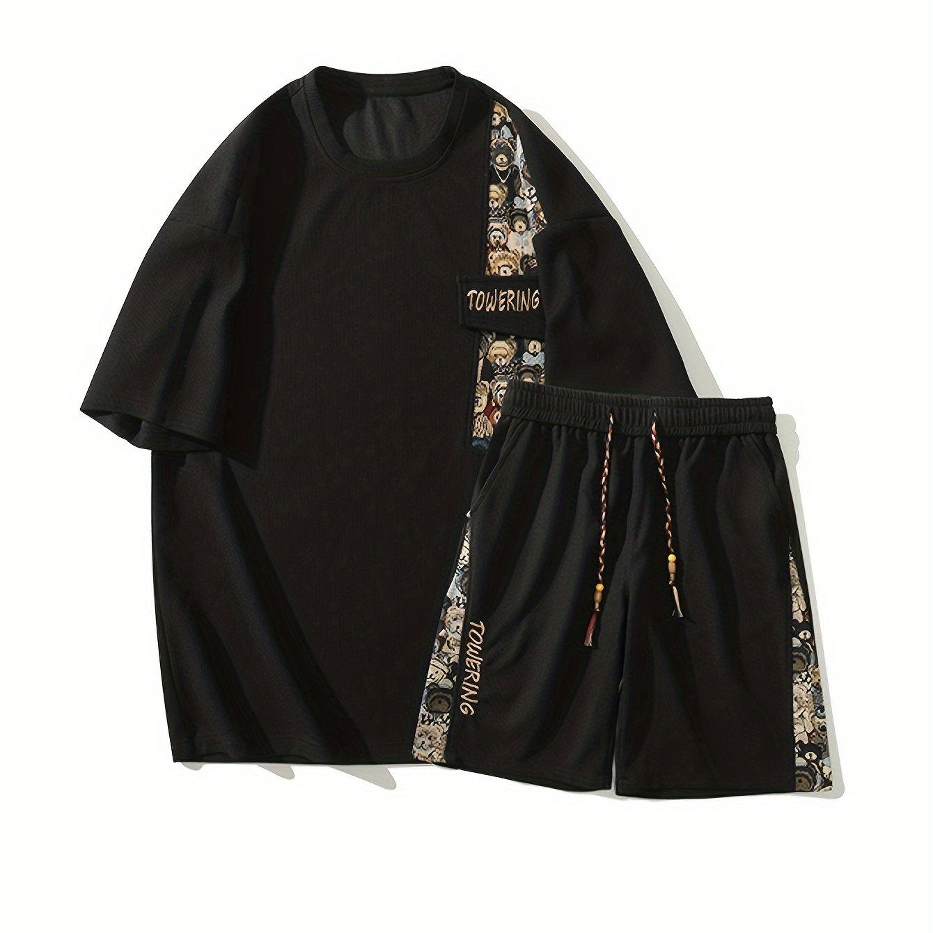 'bringin the bears along' teddy embroidered fit set