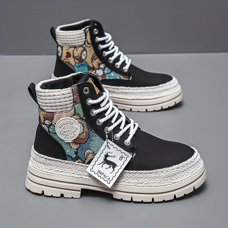 'carried on teddies' bear embroidered boots