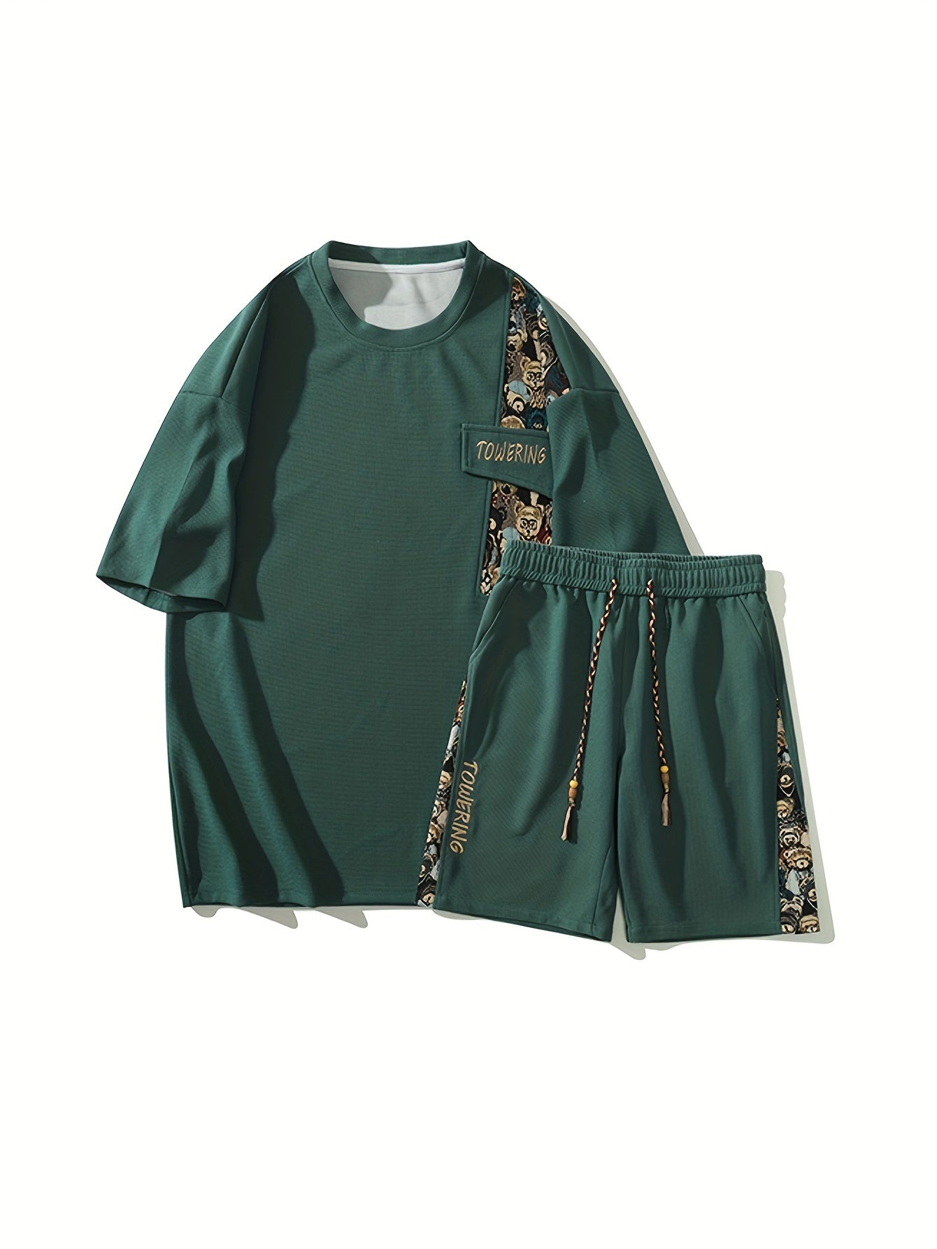 'bringin the bears along' teddy embroidered fit set