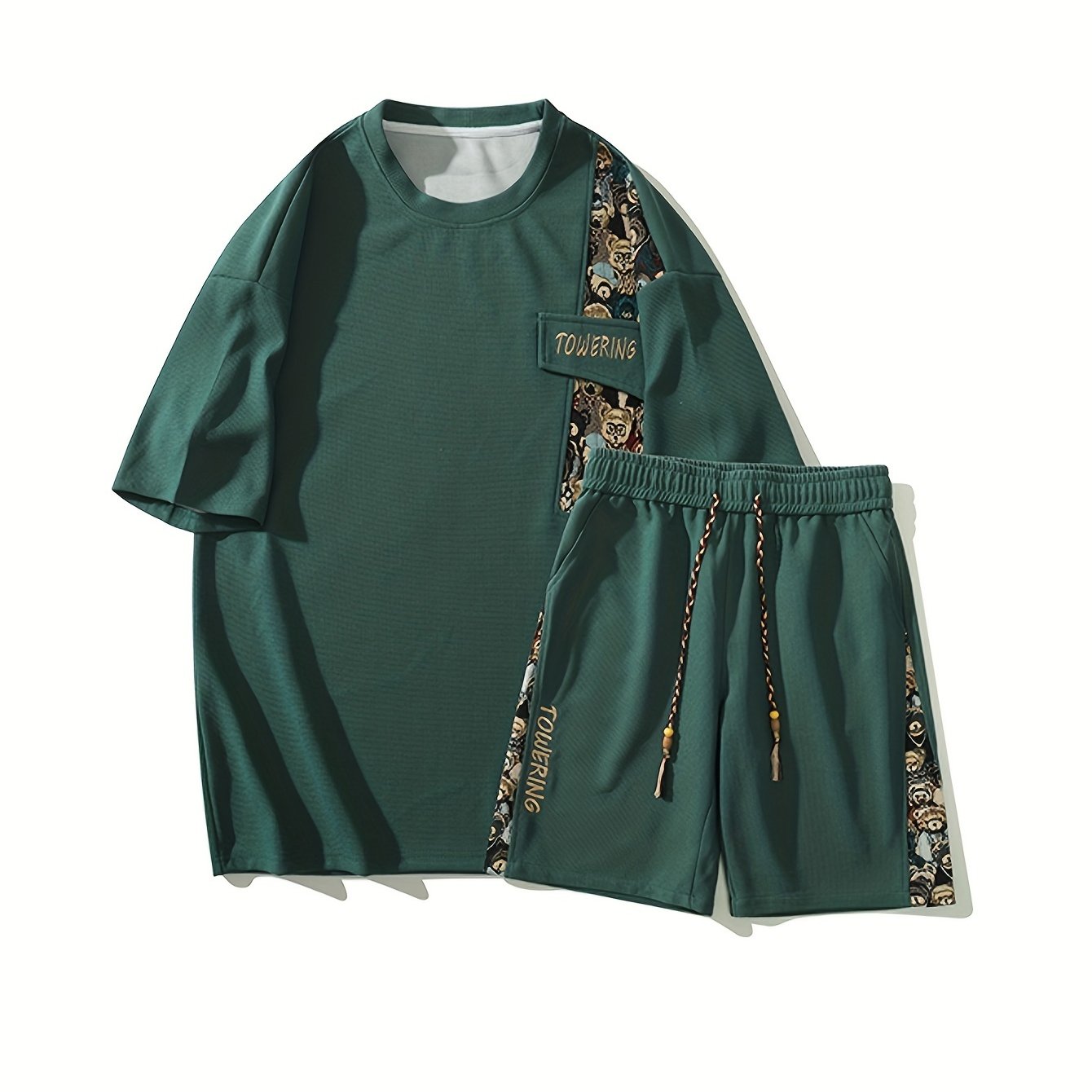 'bringin the bears along' teddy embroidered fit set