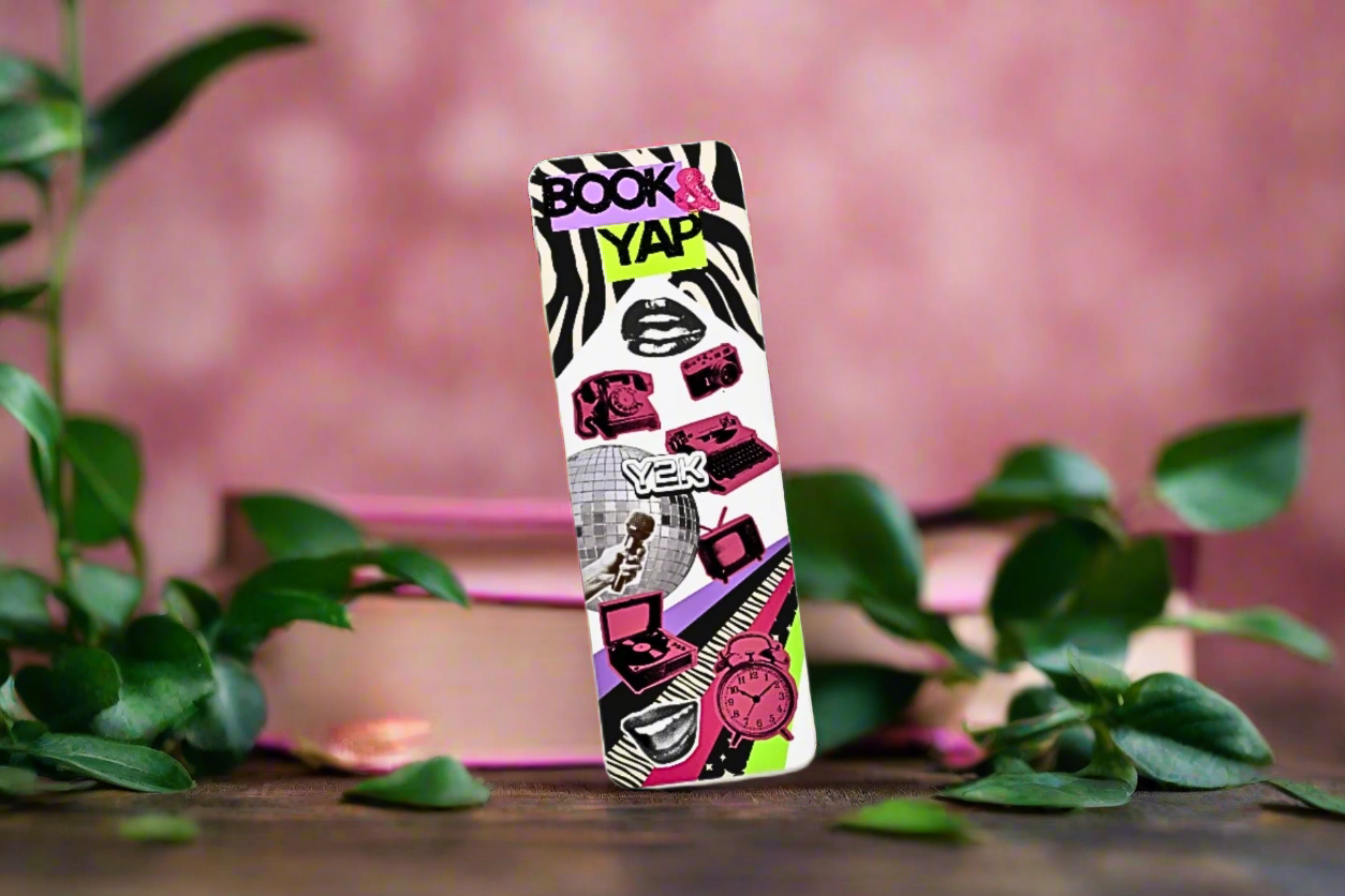 Y2k Neon Animal Print Bookmark (Double-sided)