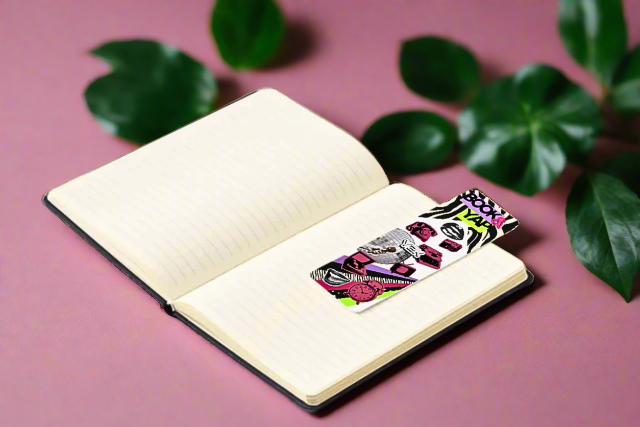 Y2k Neon Animal Print Bookmark (Double-sided)