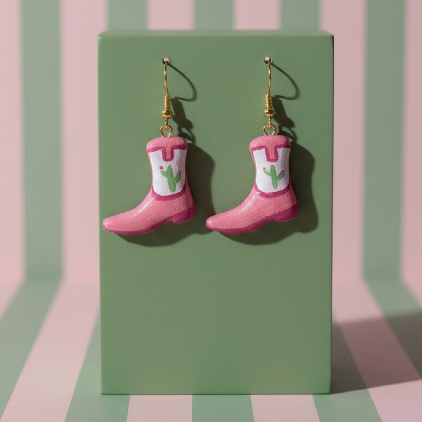 Blooming Cactus Clay Charm Collection