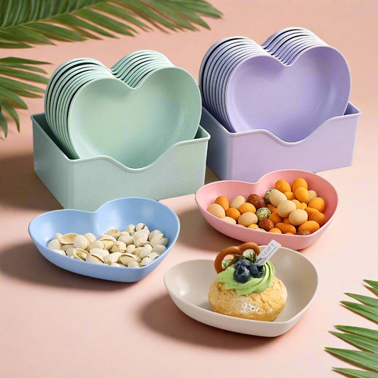 "home is where the stomach is" petite heart dinnerwear