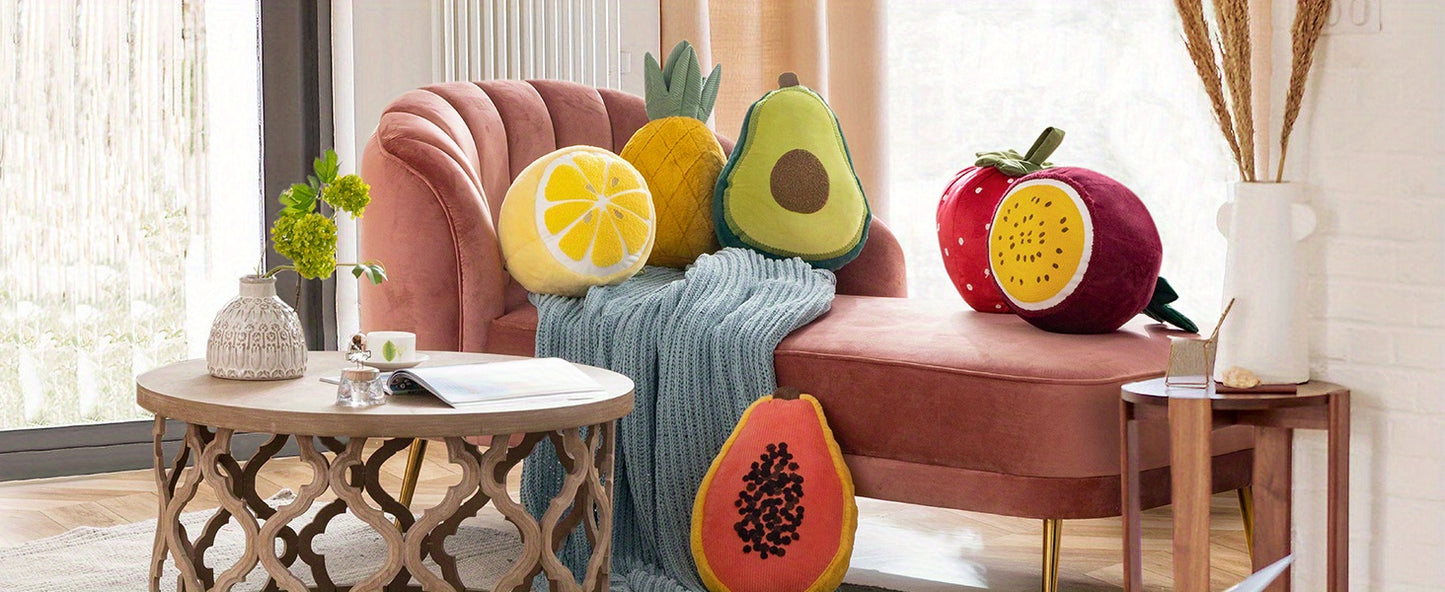 perfectly papaya pillow