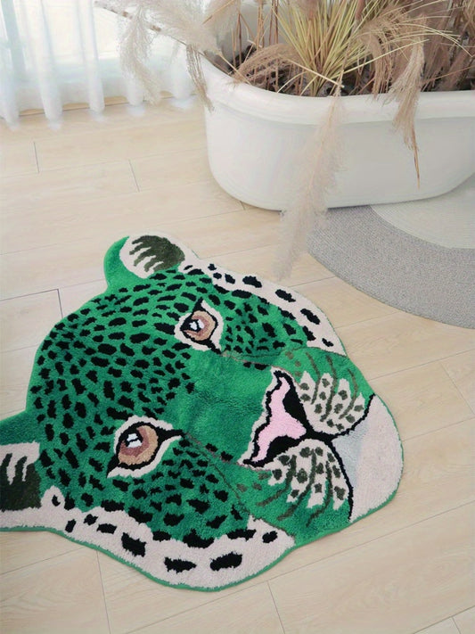 lovely leopard floor decor