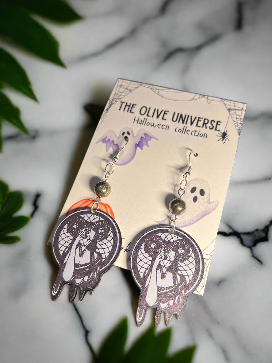 ✨ Dark Enchantment Hematite Earrings ✨