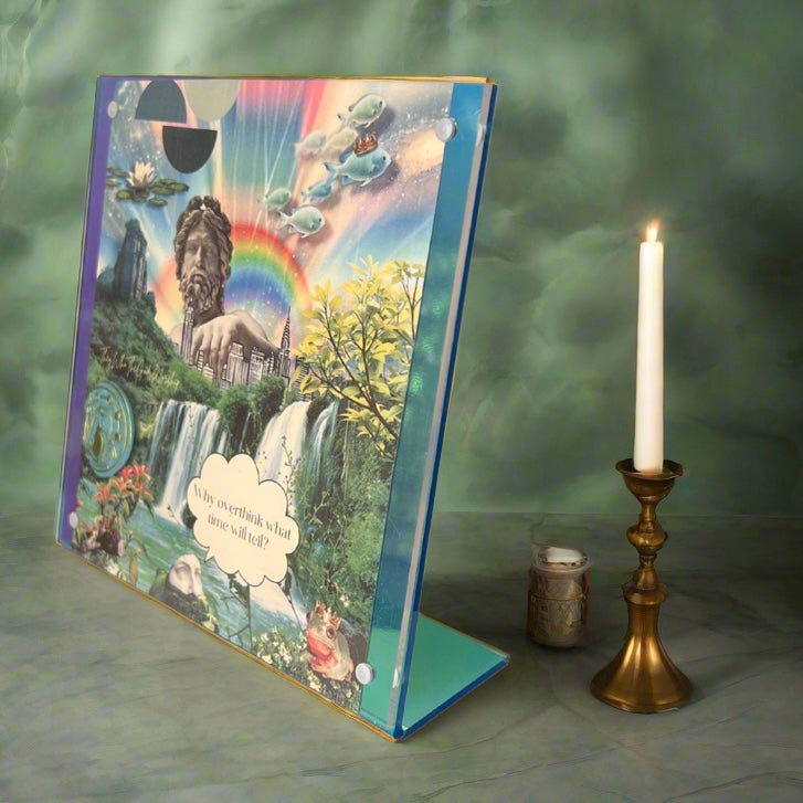 ✨ Rare Artist-Curated Print in Iridescent Frame ✨