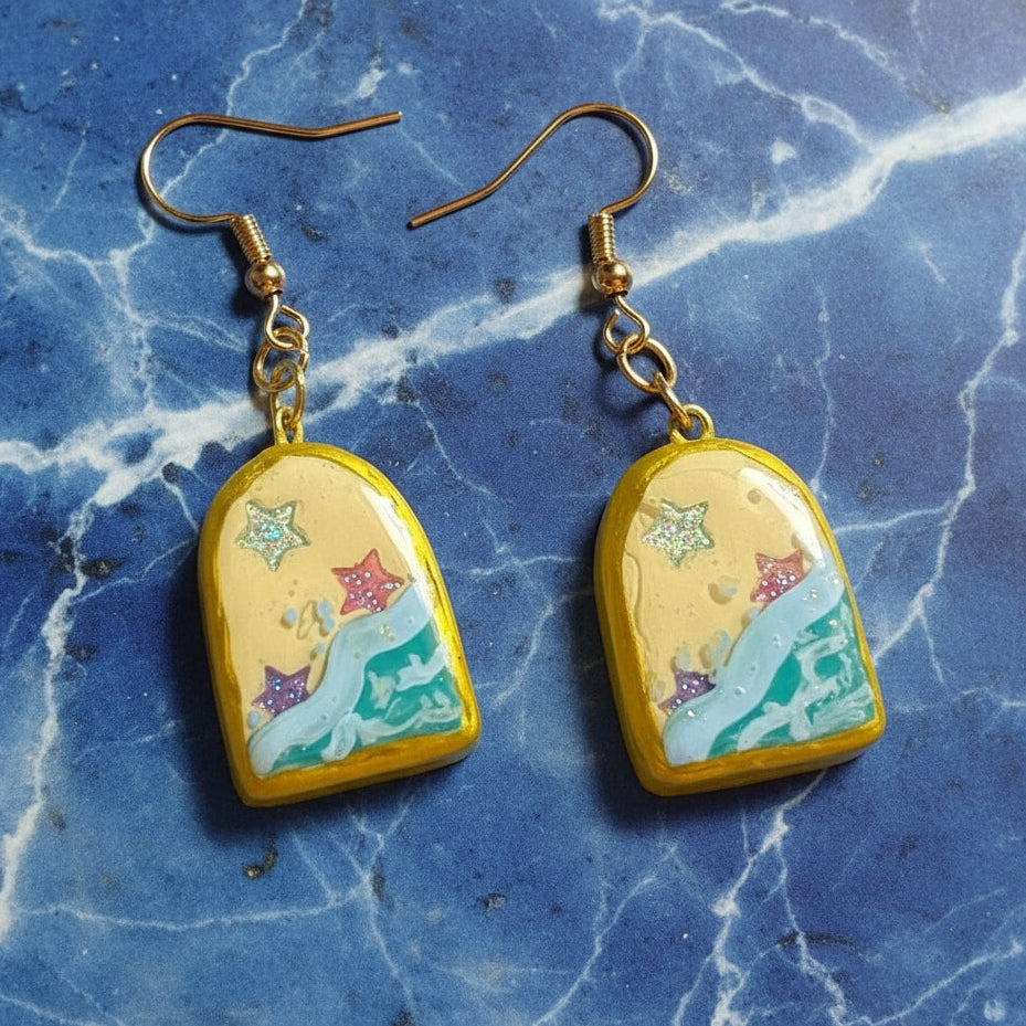 Seashore Stars Arch Earrings
