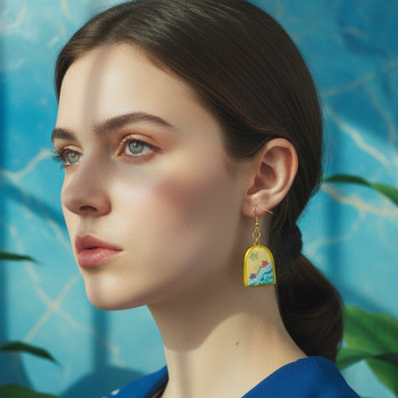 Seashore Stars Arch Earrings