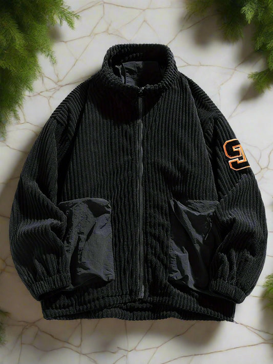 corduroy puffer