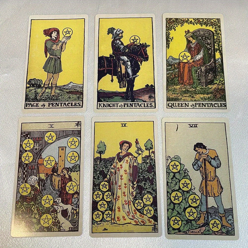 Rider-Waite Tarot Cards - Portable Fortune Telling Game for Divination