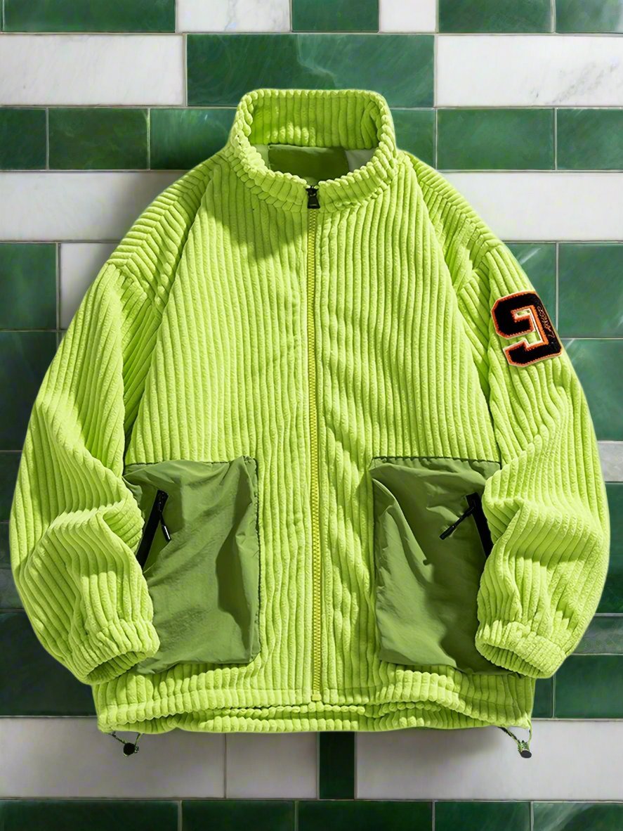 corduroy puffer