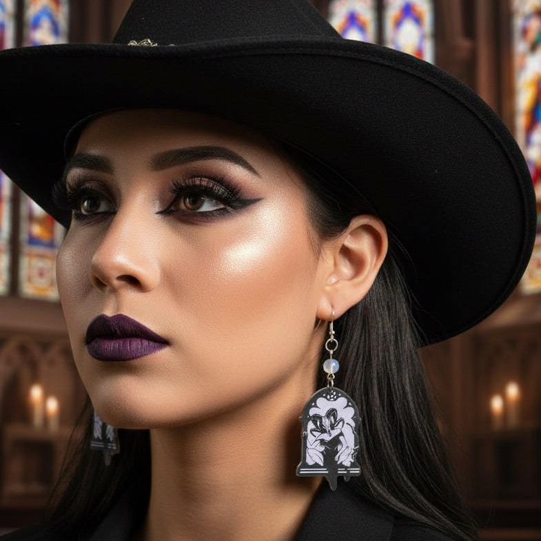 Crystal Goth Earrings Collection