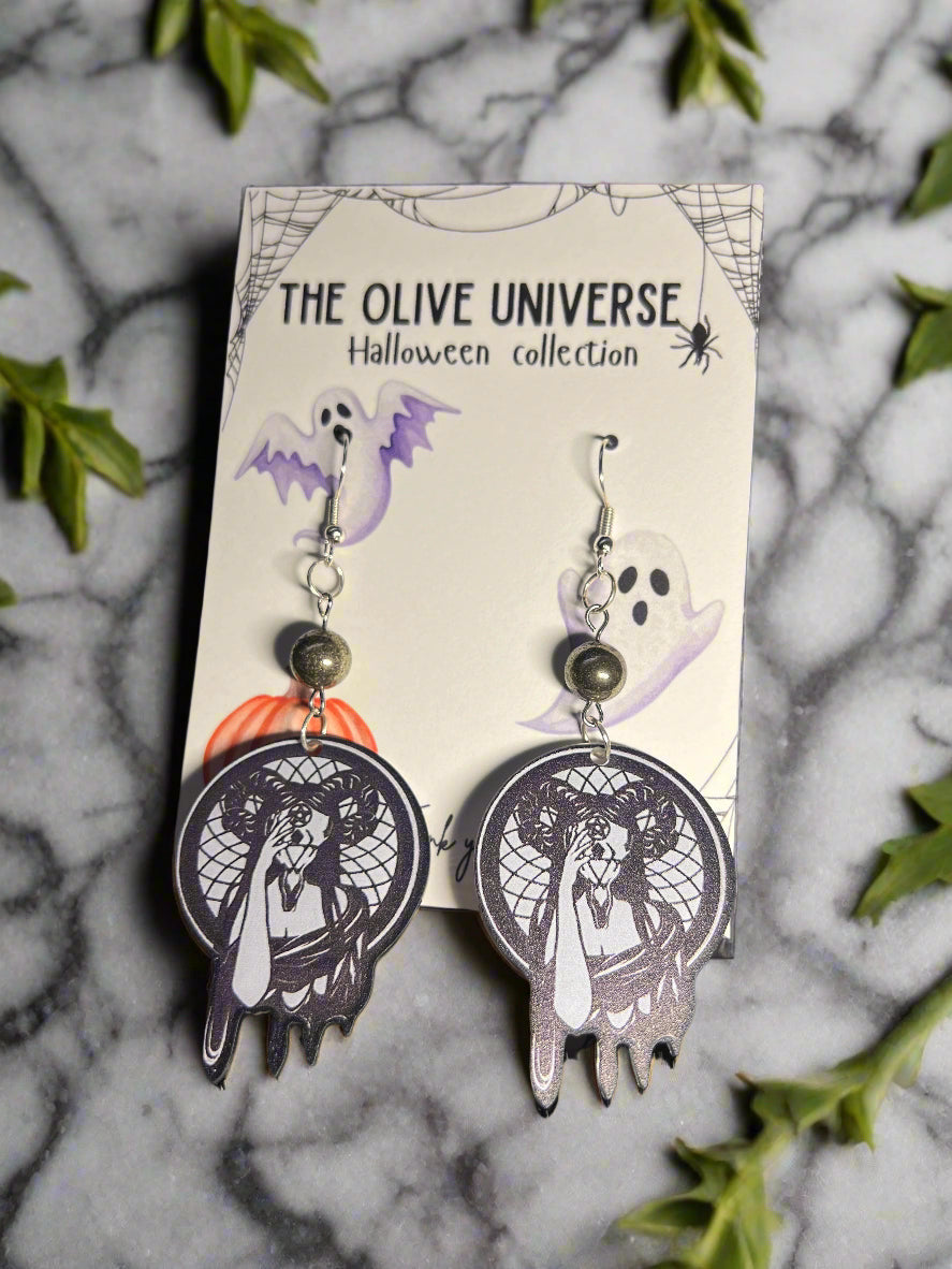 ✨ Dark Enchantment Hematite Earrings ✨