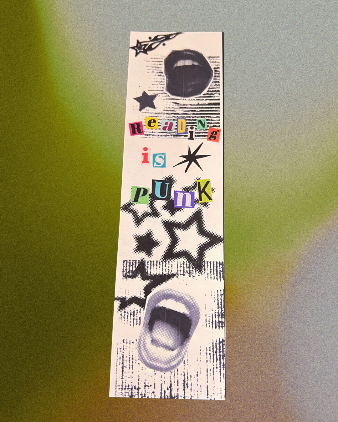 Grunge Aesthetic Bookmarks For Punks Who Love To Read - Olive Made