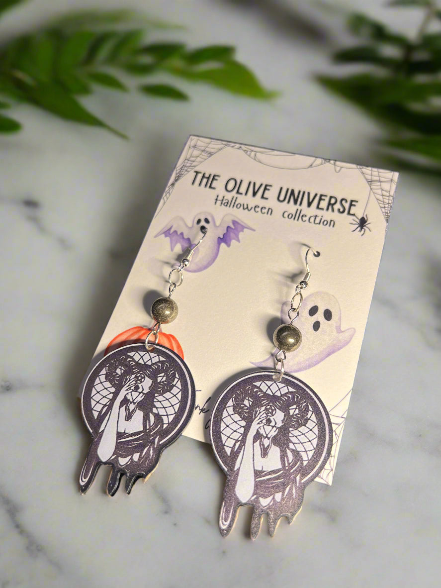 ✨ Dark Enchantment Hematite Earrings ✨