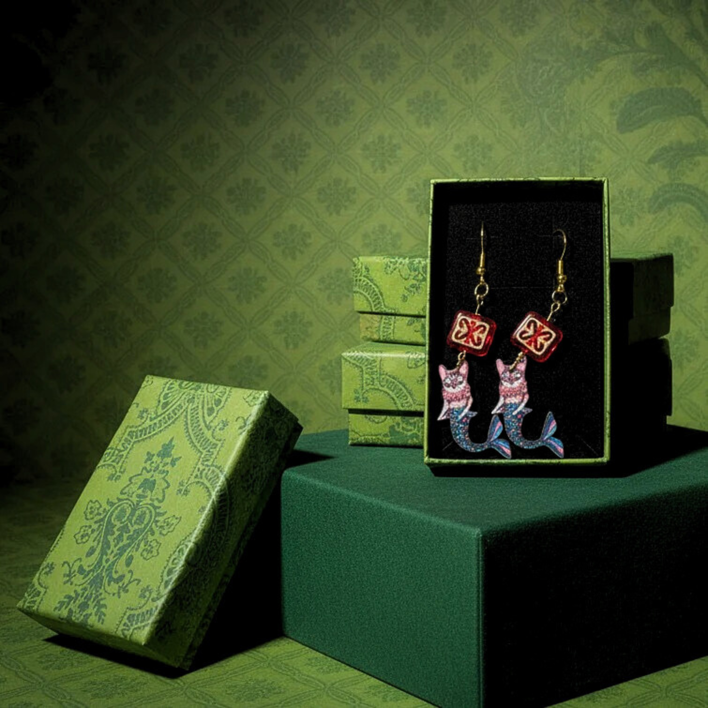 Eclectic Victorian Cat Collection