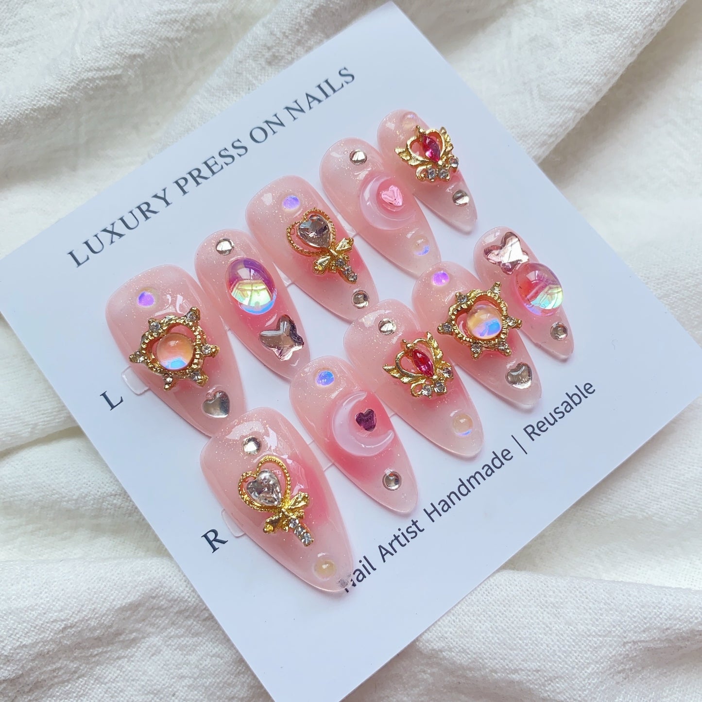 heavenly treasure nail adornment