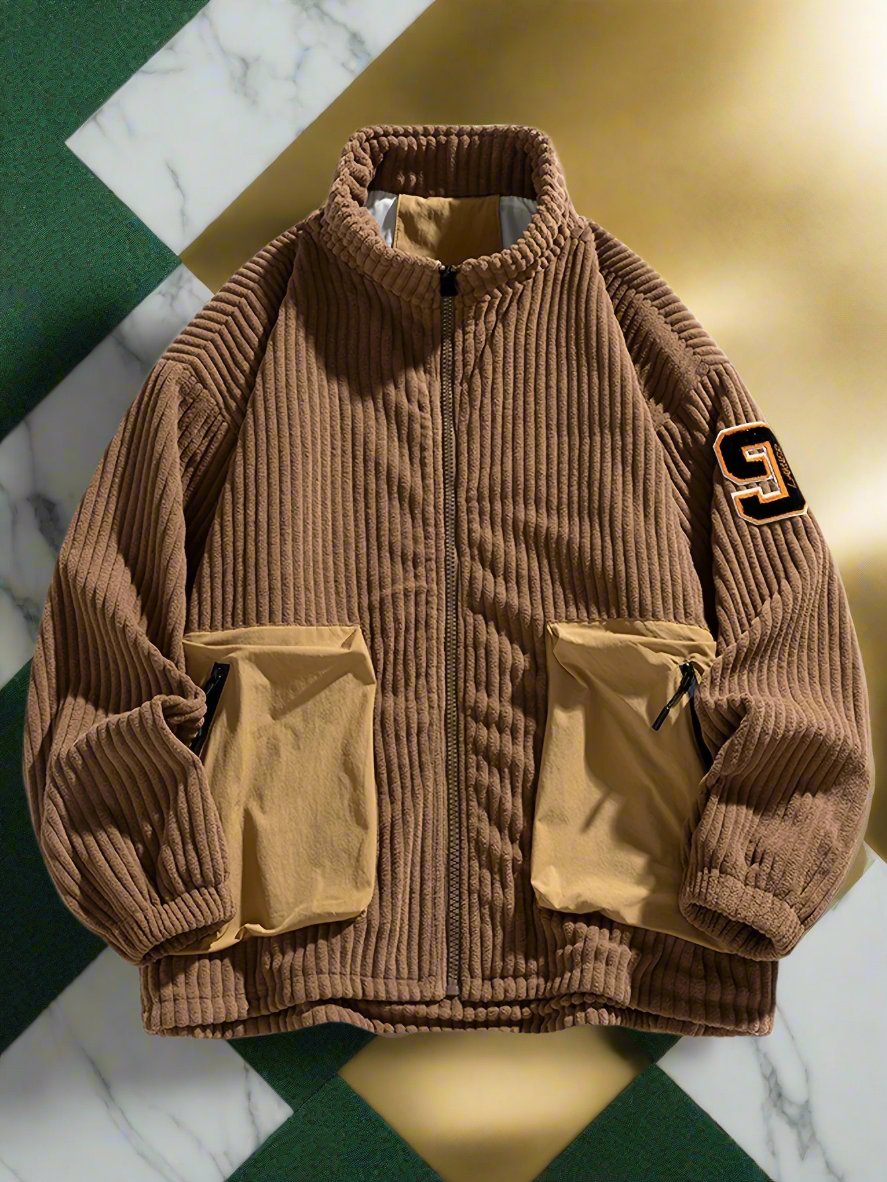 corduroy puffer