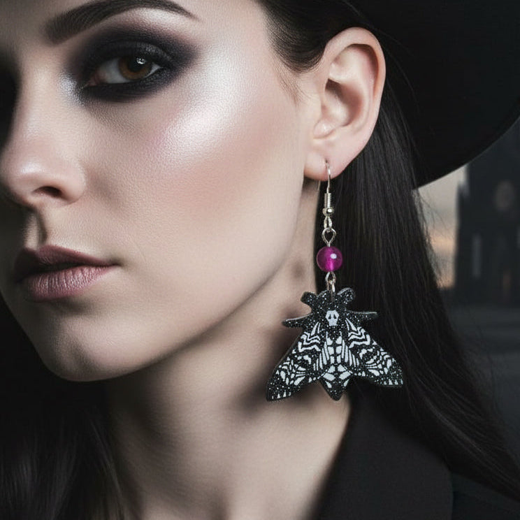 Crystal Goth Earrings Collection