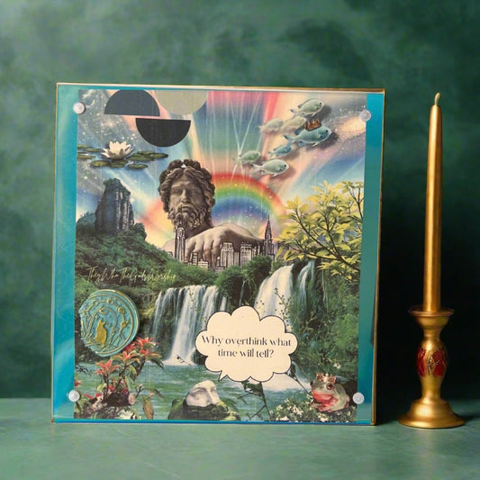 ✨ Rare Artist-Curated Print in Iridescent Frame ✨