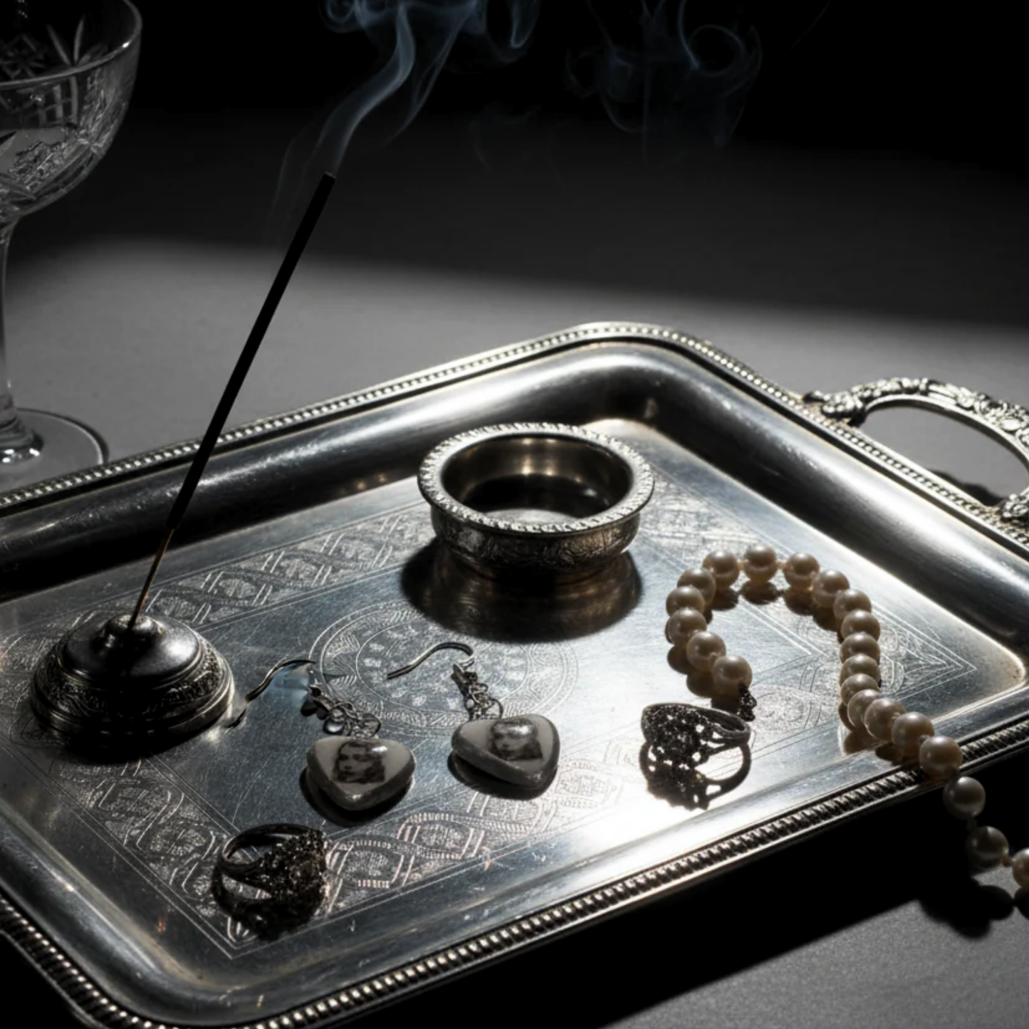 Halftone Heart Earrings | Handmade Polymer Clay Earrings | Glossy Pop Art Statement Earrings | Silver Plated Hooks | Y2K Retro Heart Jewelry