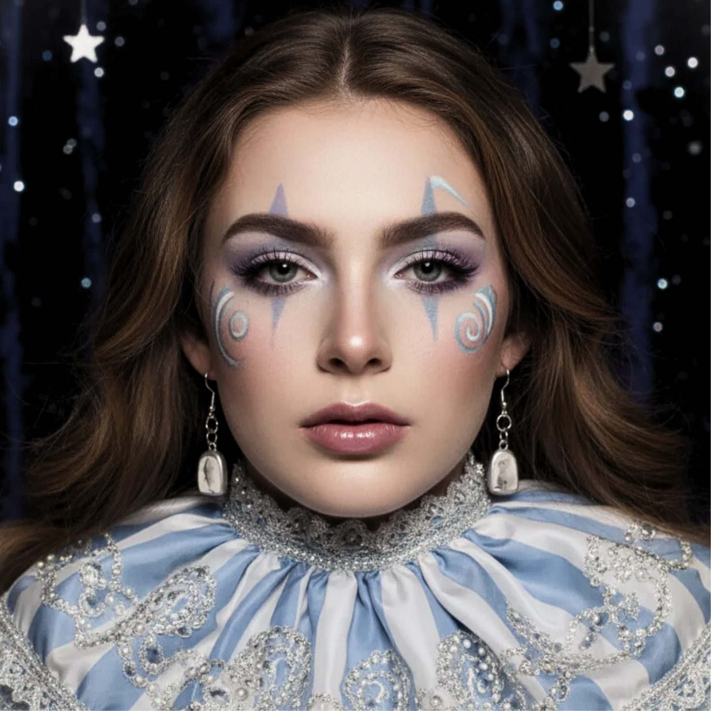 Kitten Craving Earrings | Fish Earrings | Handmade Dangle Earrings | Glossy Arch Earrings | Surreal Jewelry