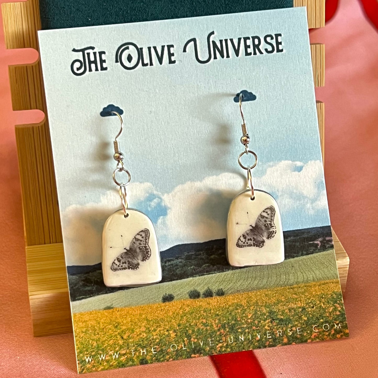 Monochrome Butterfly Earrings | Y2K Fairycore Jewelry | Olive Made
