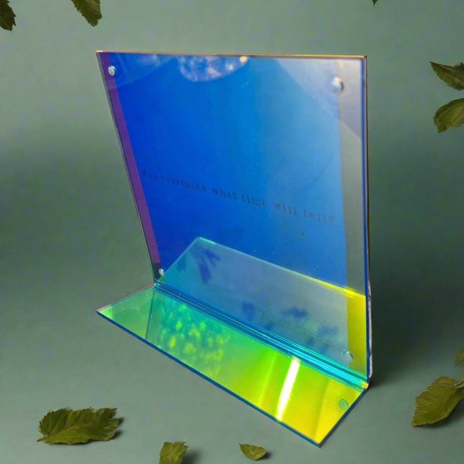 ✨ Rare Artist-Curated Print in Iridescent Frame ✨