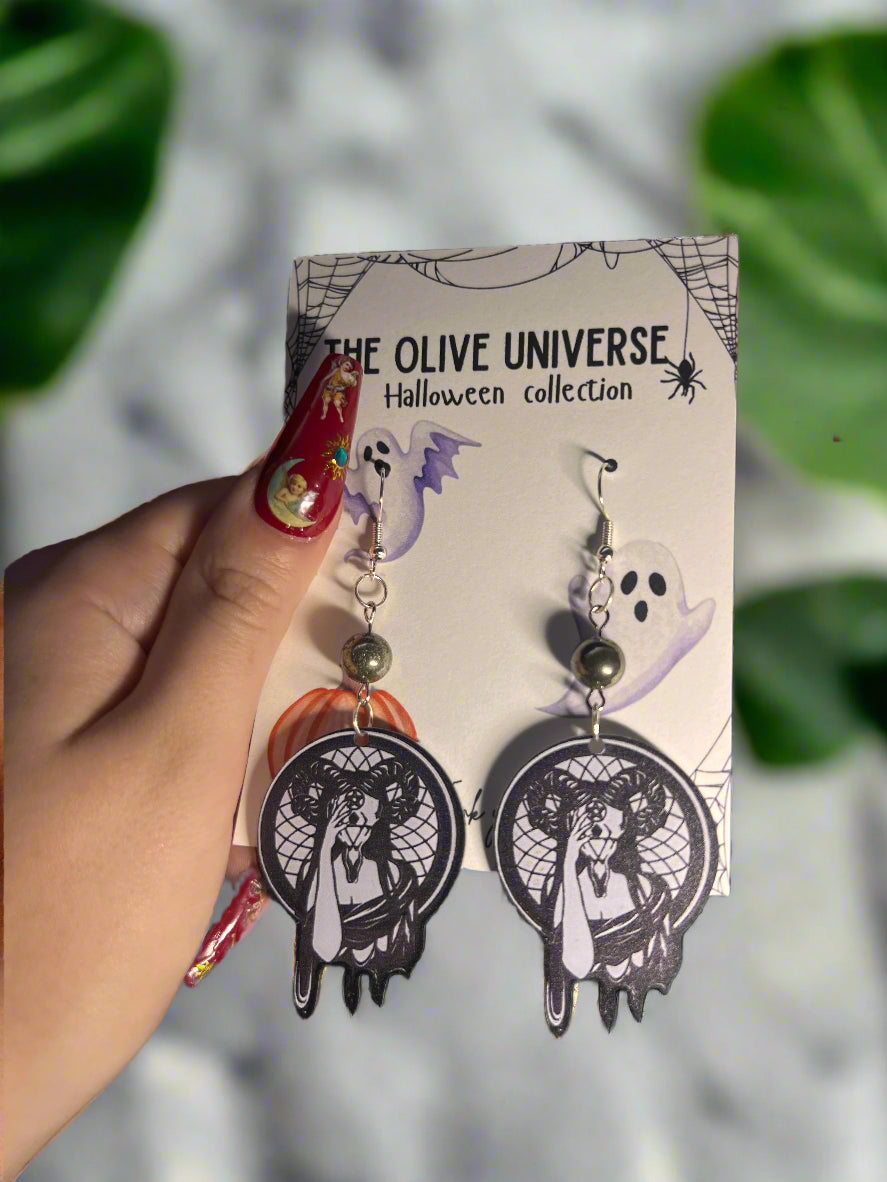 ✨ Dark Enchantment Hematite Earrings ✨