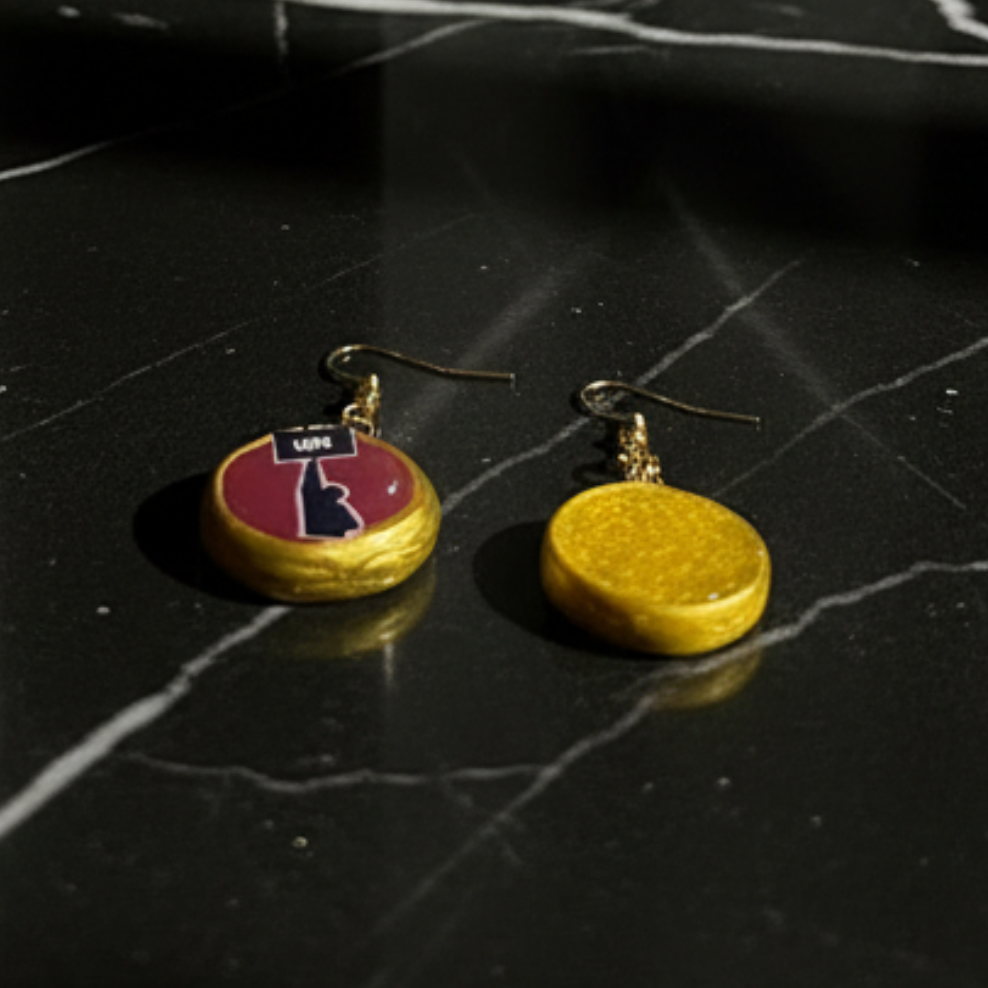 Love Sign Protest Earrings