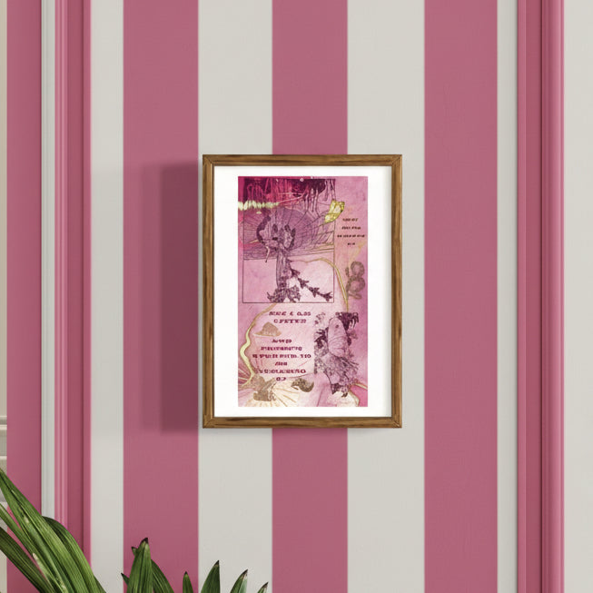 Artist Made Poetry Print - Dreamy Pastels Collection