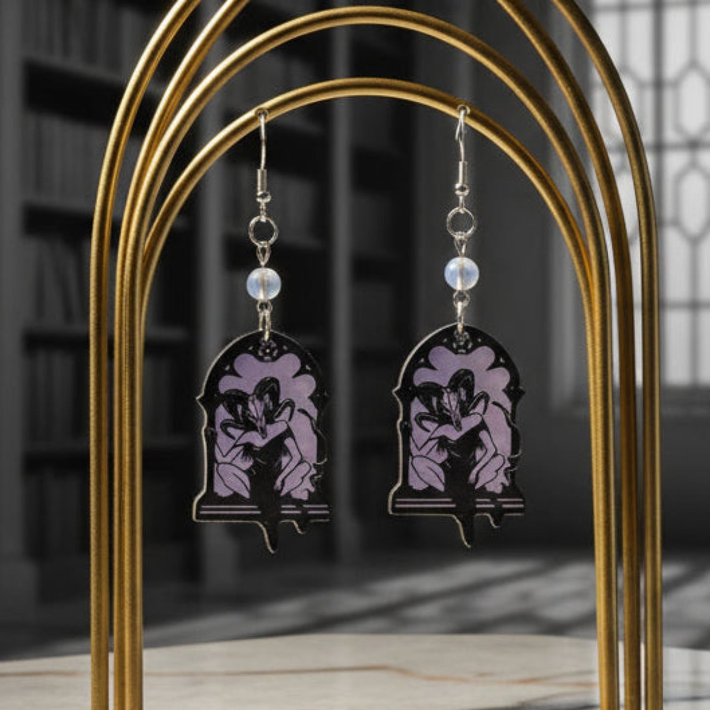 Enchanted Twilight – Opal & Silver Earrings for the Mystical Season