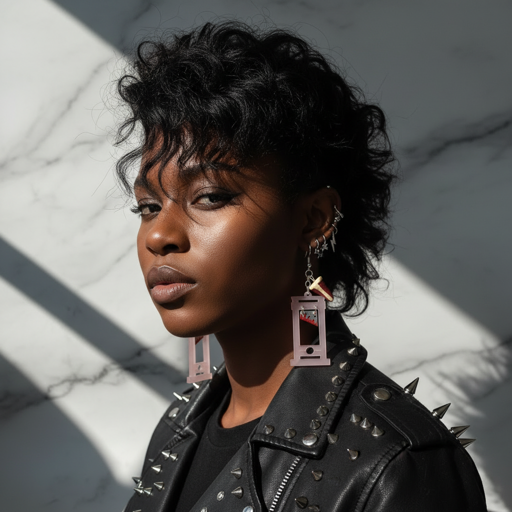 “Let Them Eat Cake” Revolutionary Earrings