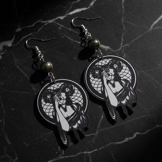 Crystal Goth Earrings Collection