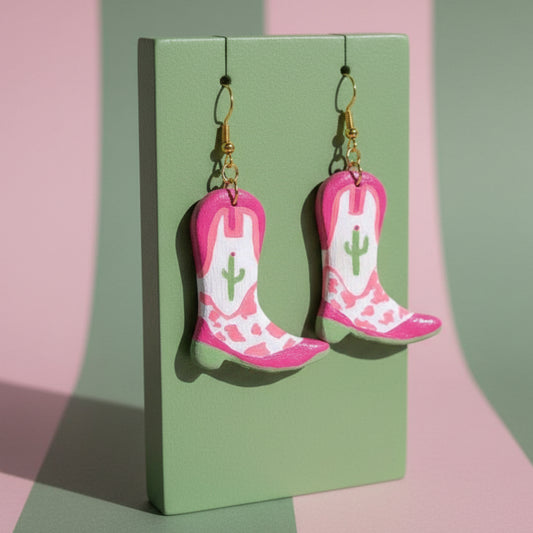 Blooming Cactus Clay Charm Collection